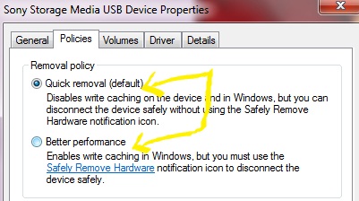 Device manager policies